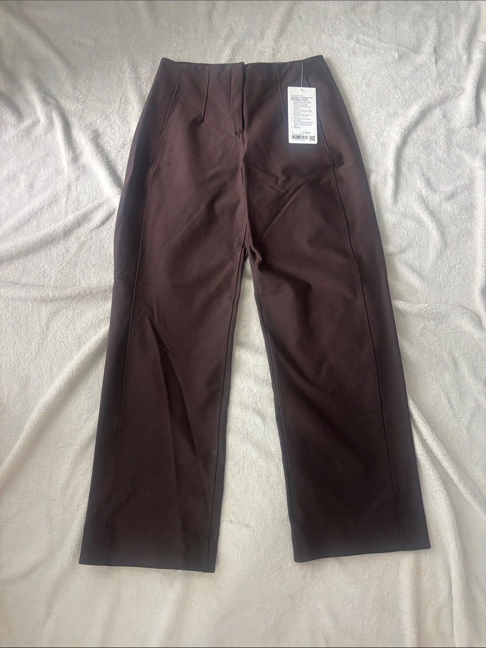 lululemon athletica Utilitech Relaxed Fit Mid Rise Trouser - Size 6, Espresso